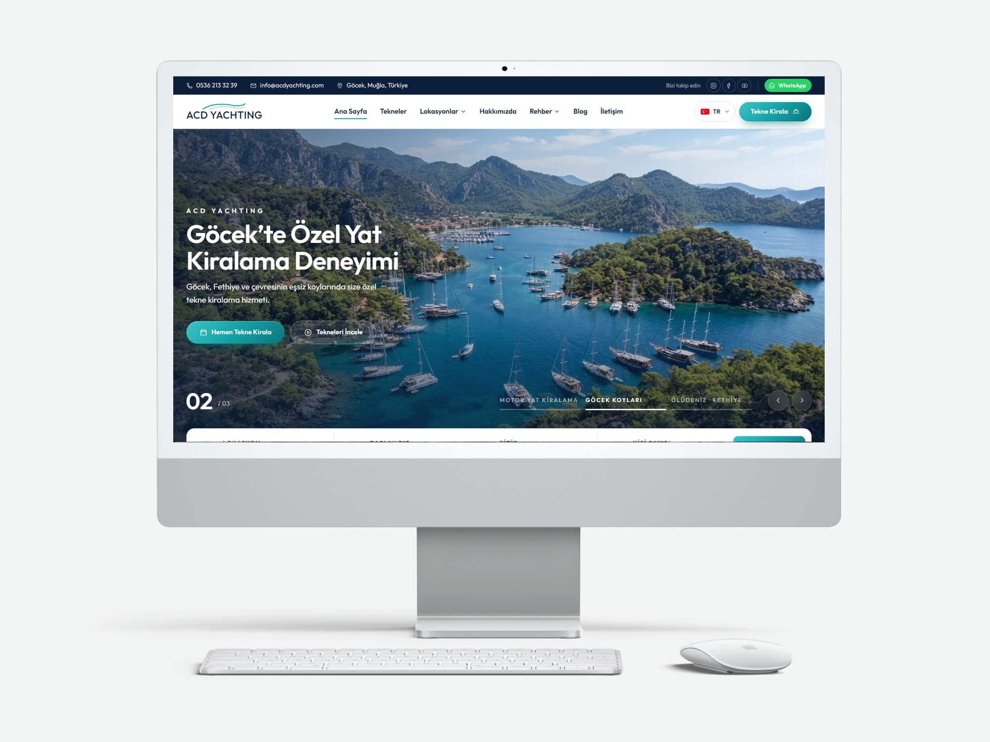 ACD Yachting web sitesi