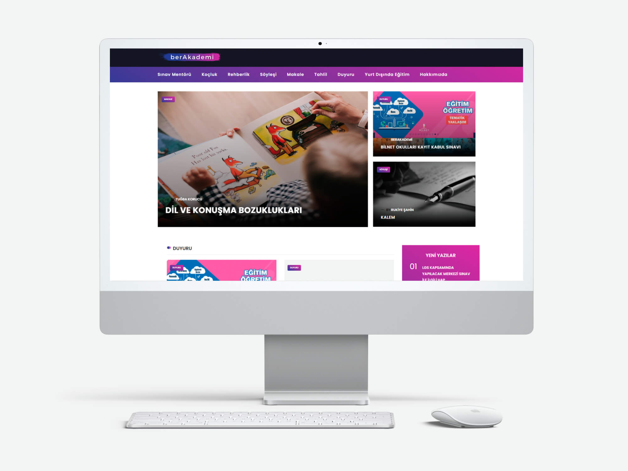 Berakademi website