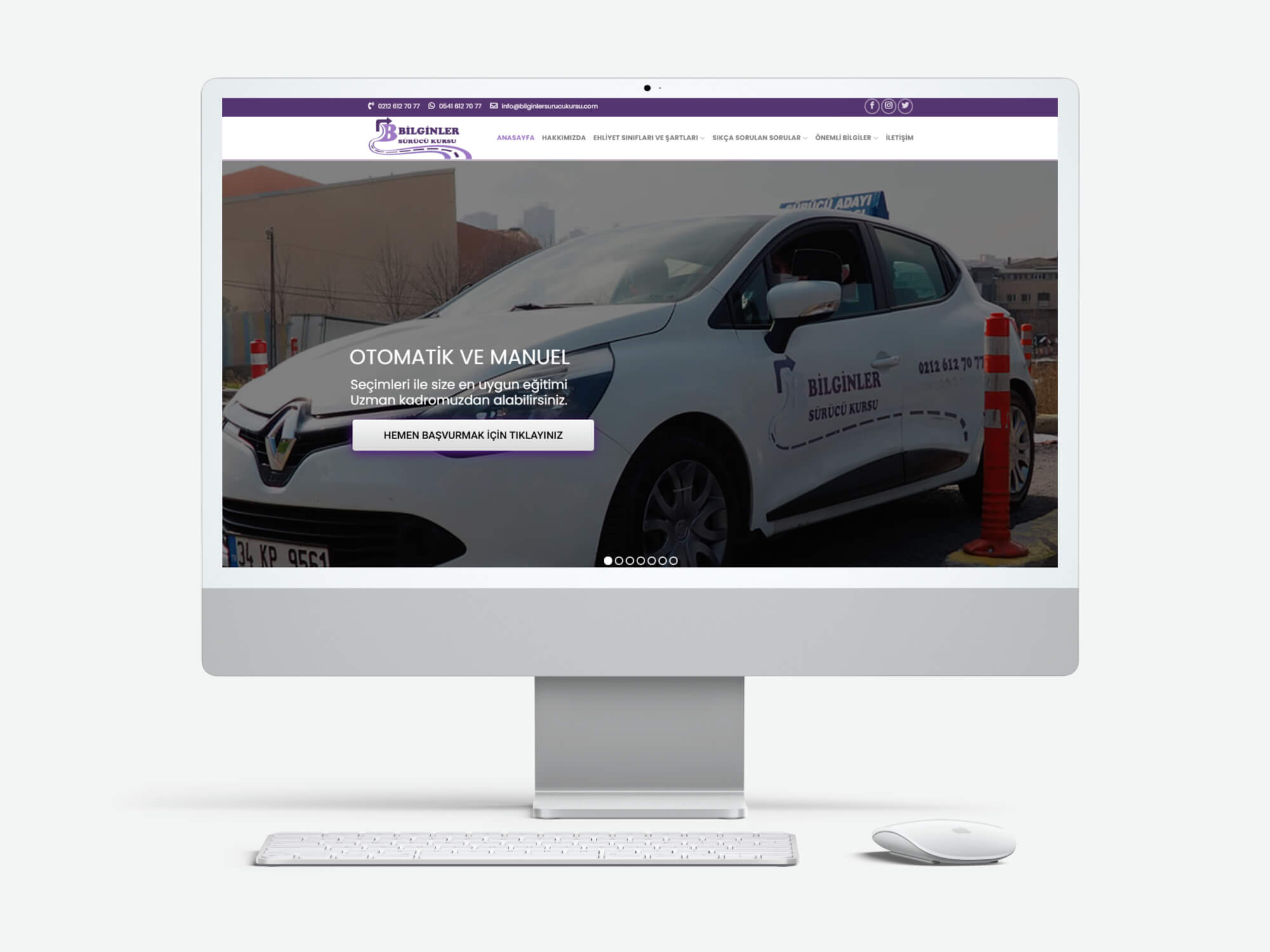 Bilginler Sürücü Kursu website