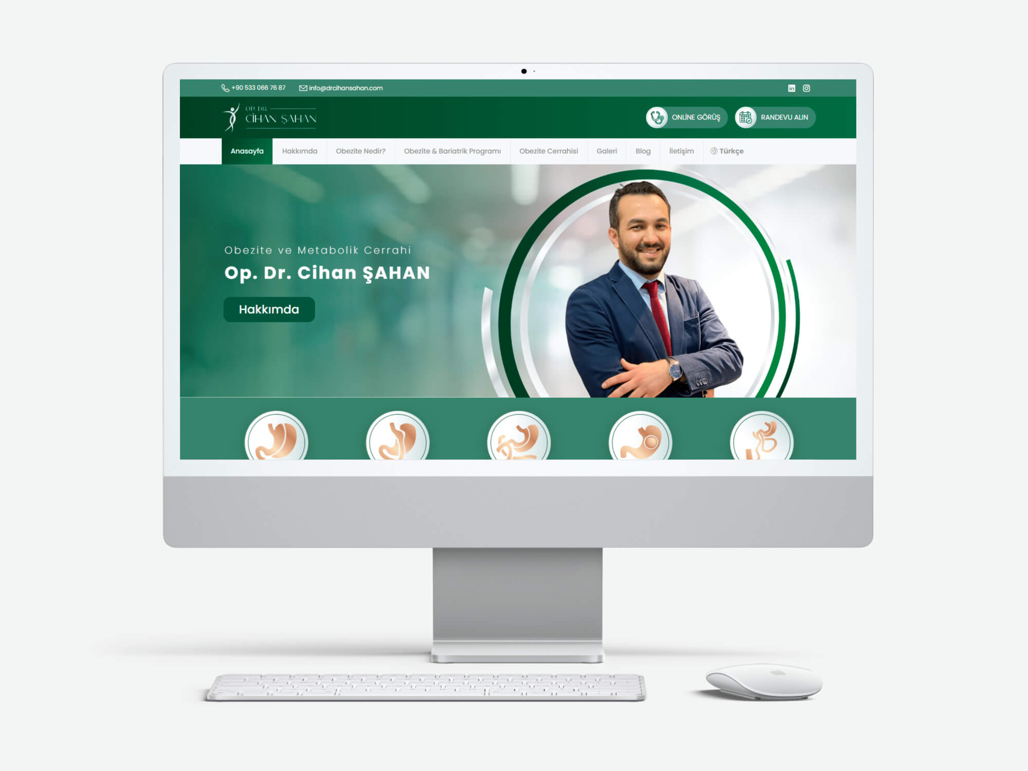 Dr. Cihan Şahan web sitesi