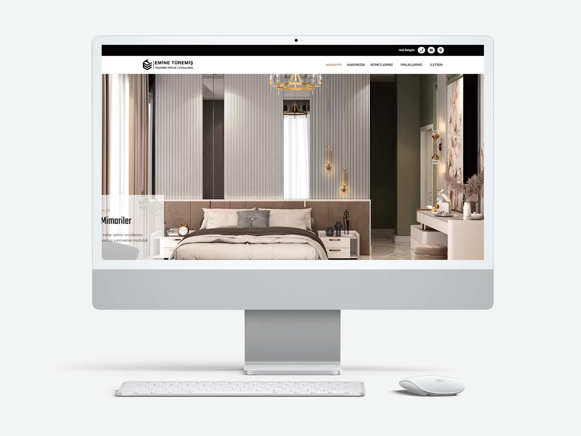 Turemia Interior website