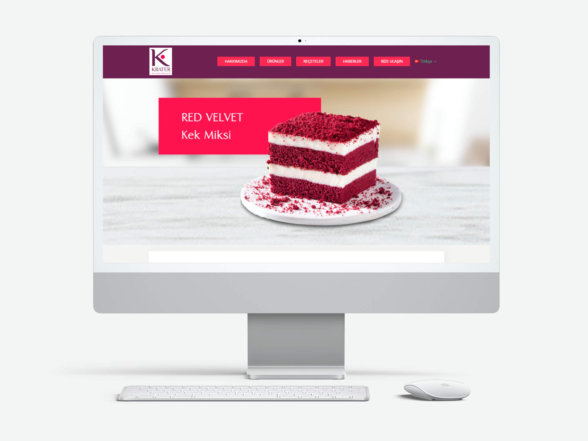 Krater website