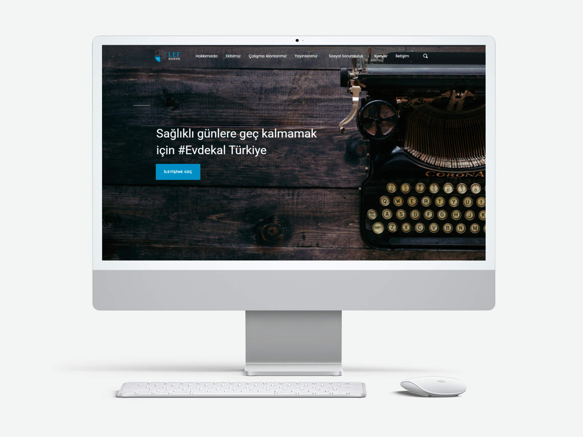 Lef Hukuk website