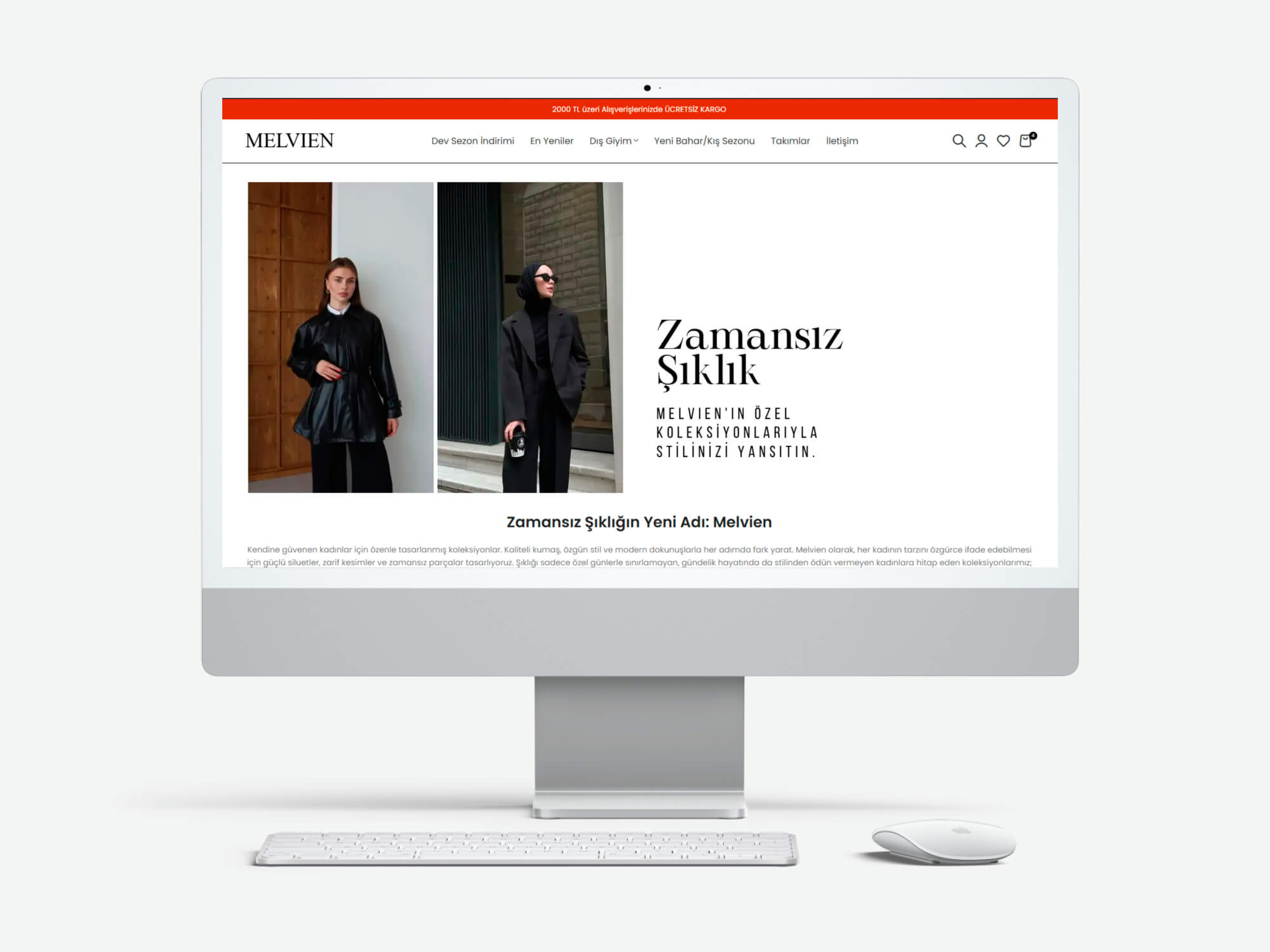 Melvien web sitesi