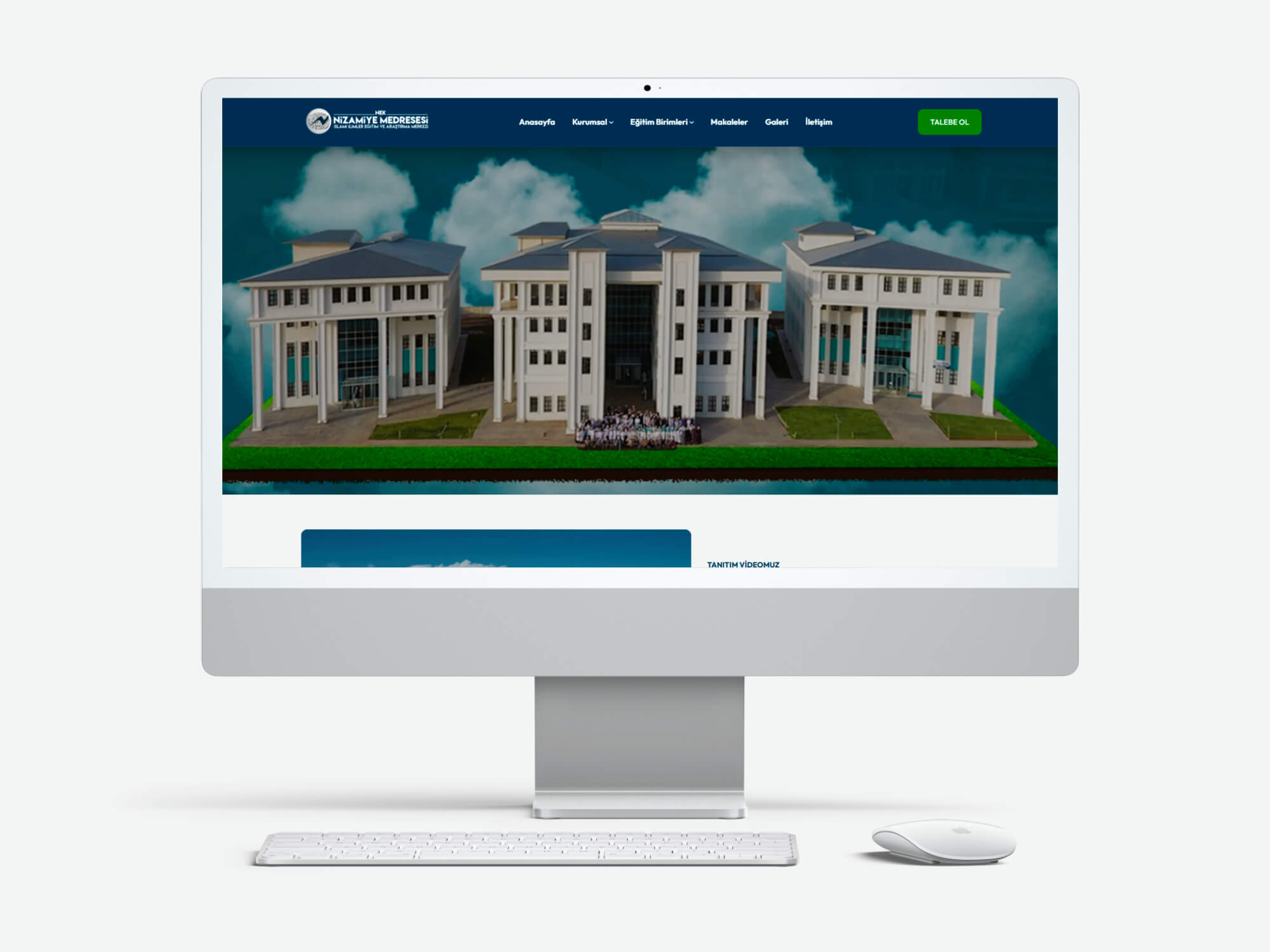 Nizamiye Eğitim Kurumları website