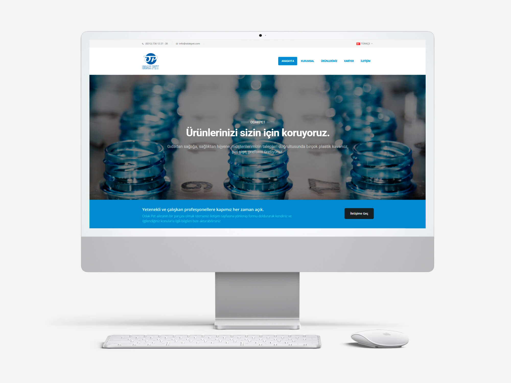 Odak Pet website