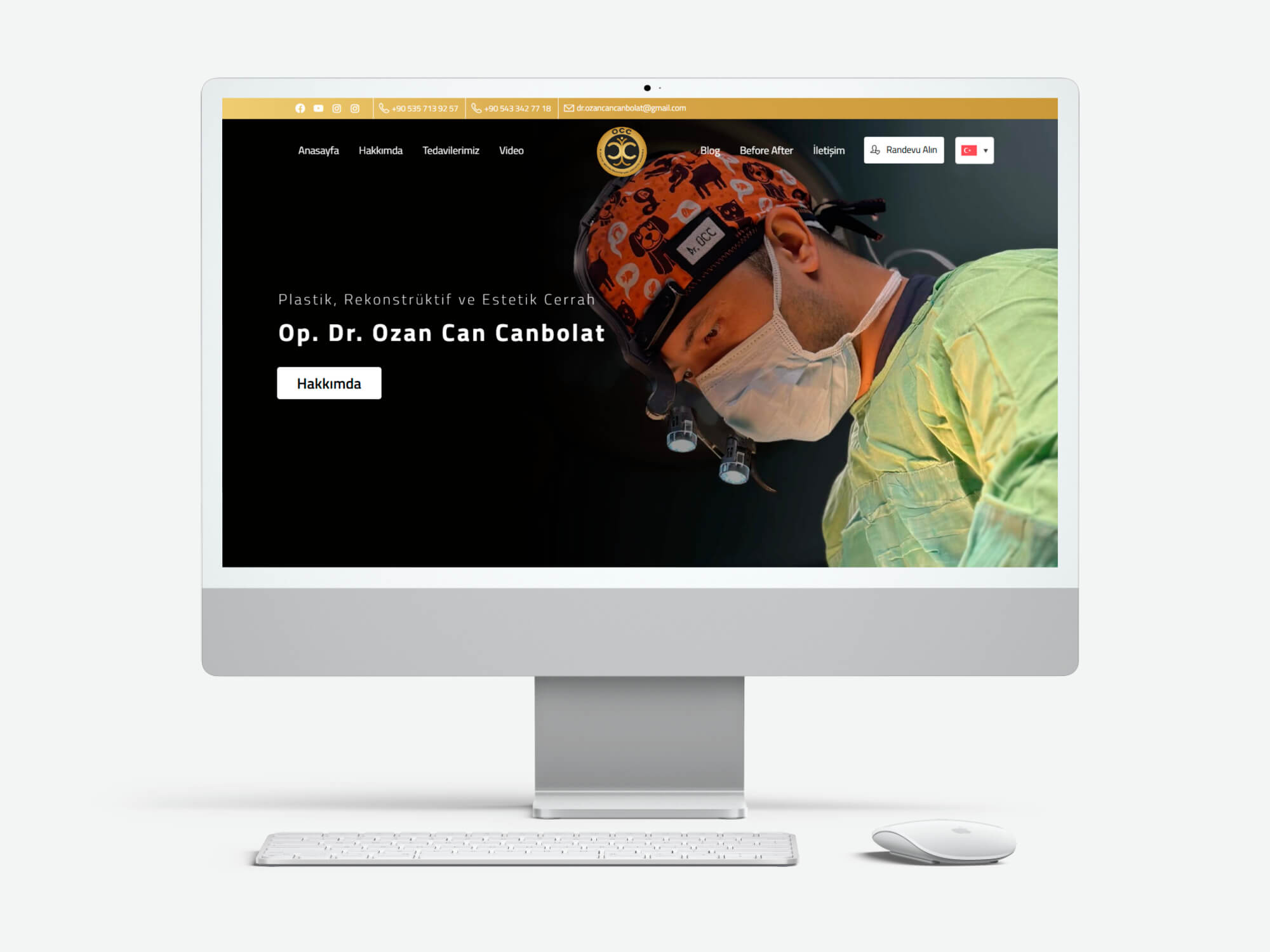 Op. Dr. Ozan Can Canbolat website
