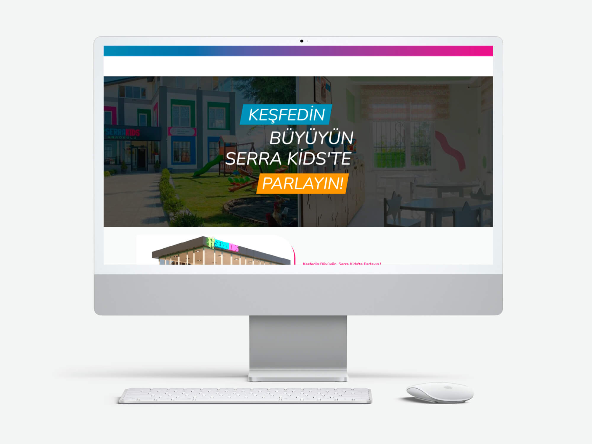 Serra Kids website