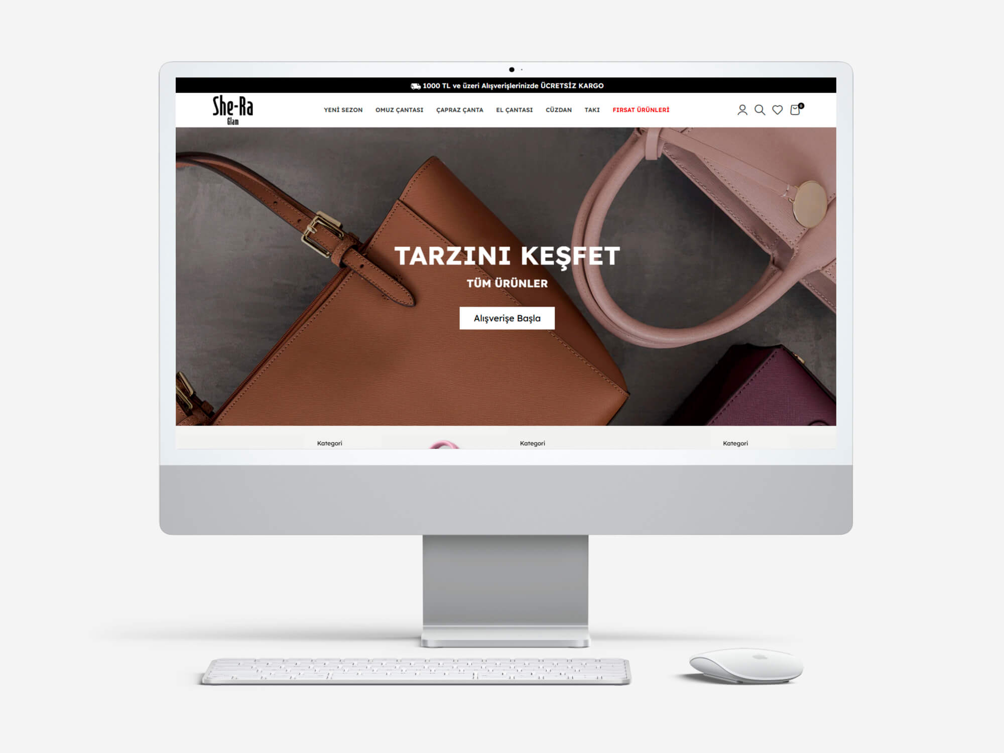 Shera Glam website