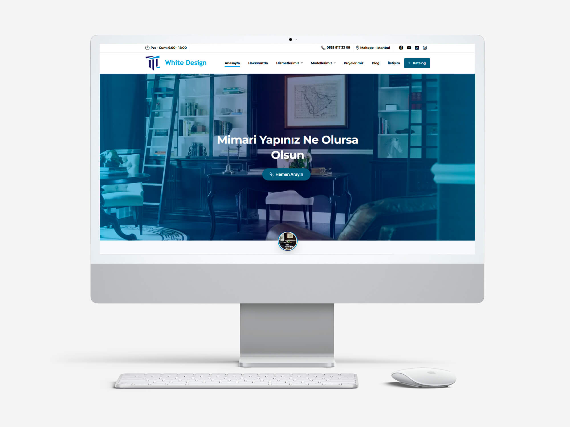 White Design Dekorasyon website