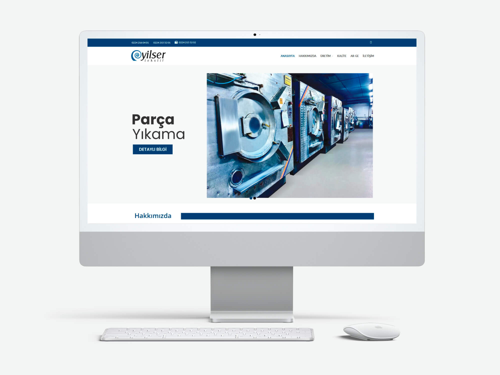 Yılser Tekstil website