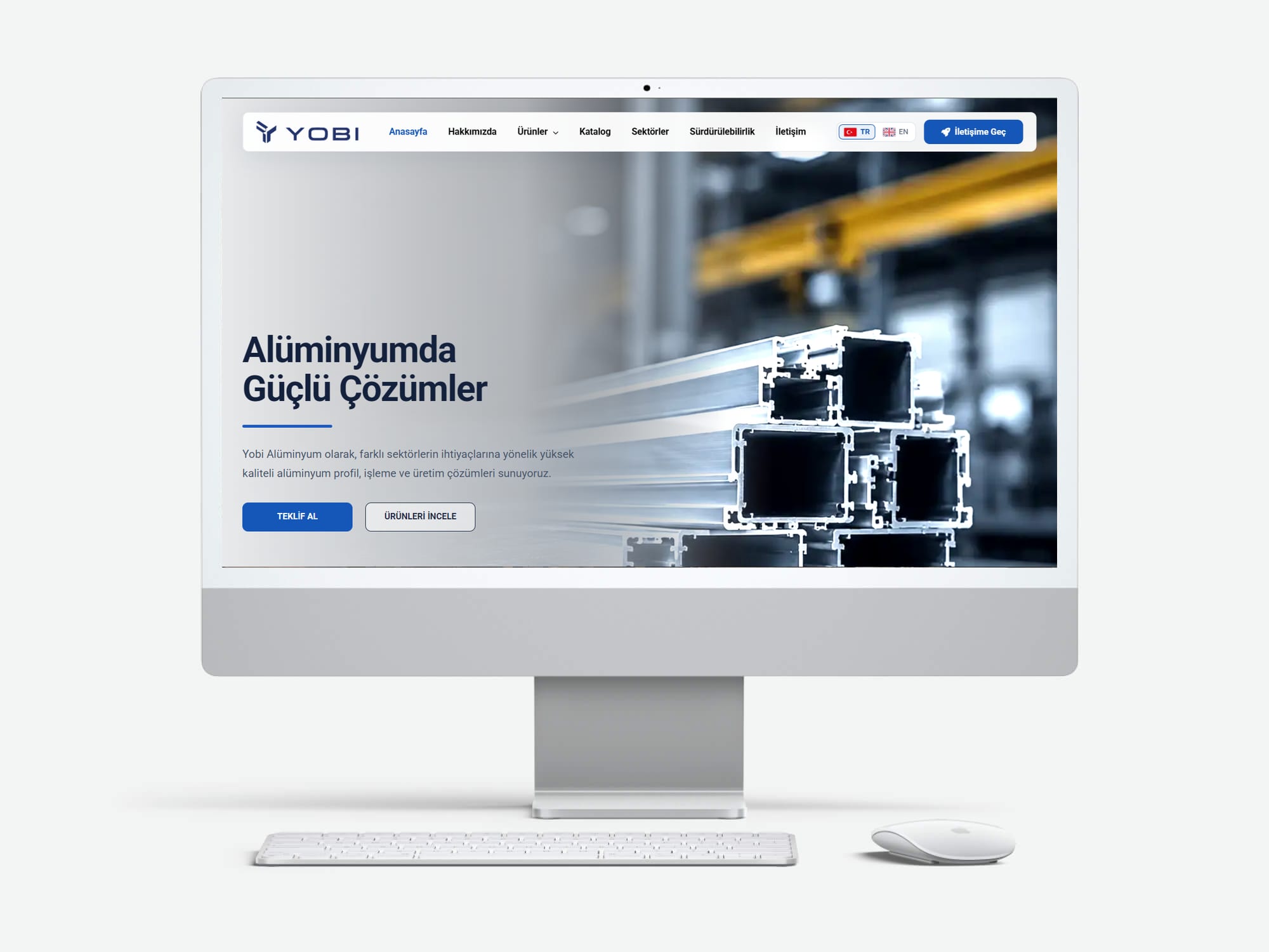 Yobi Alüminyum website